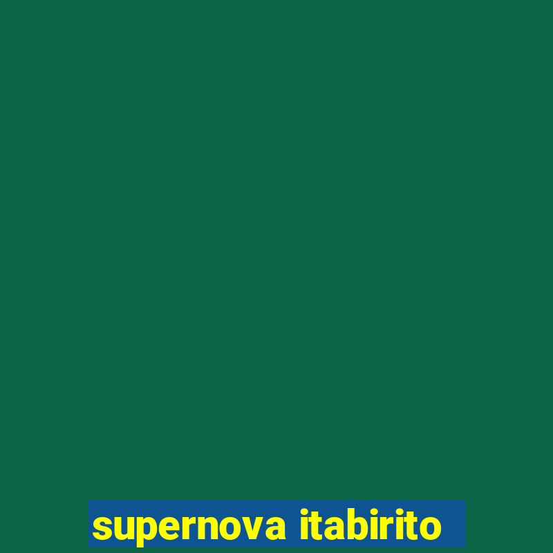 supernova itabirito